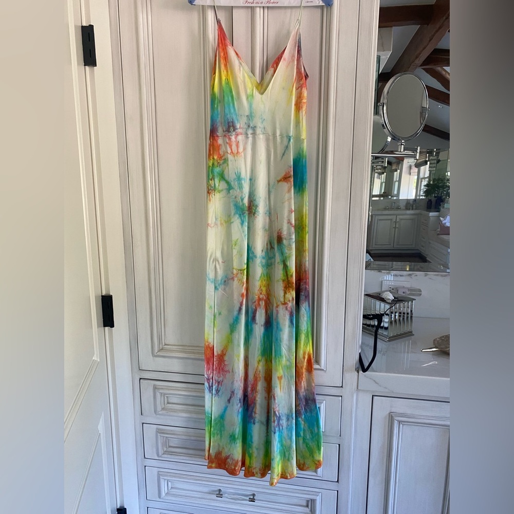 Dannijo  tie dye slip dress